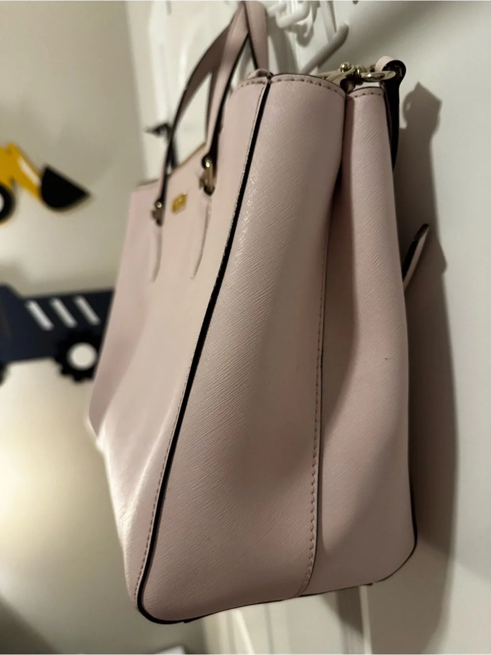 kate spade blush pink Leather Handbag